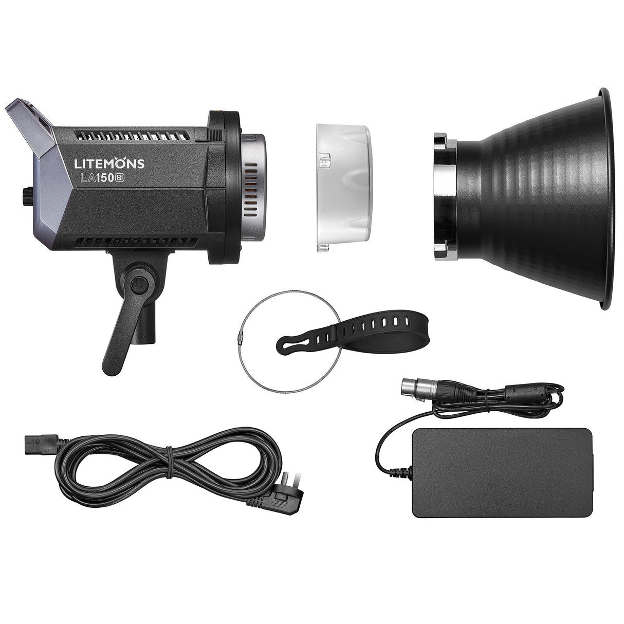 Godox 2-Light Kit Litemons LA150Bi Bi-color LED K2 with Accessories and Godox Light App Support