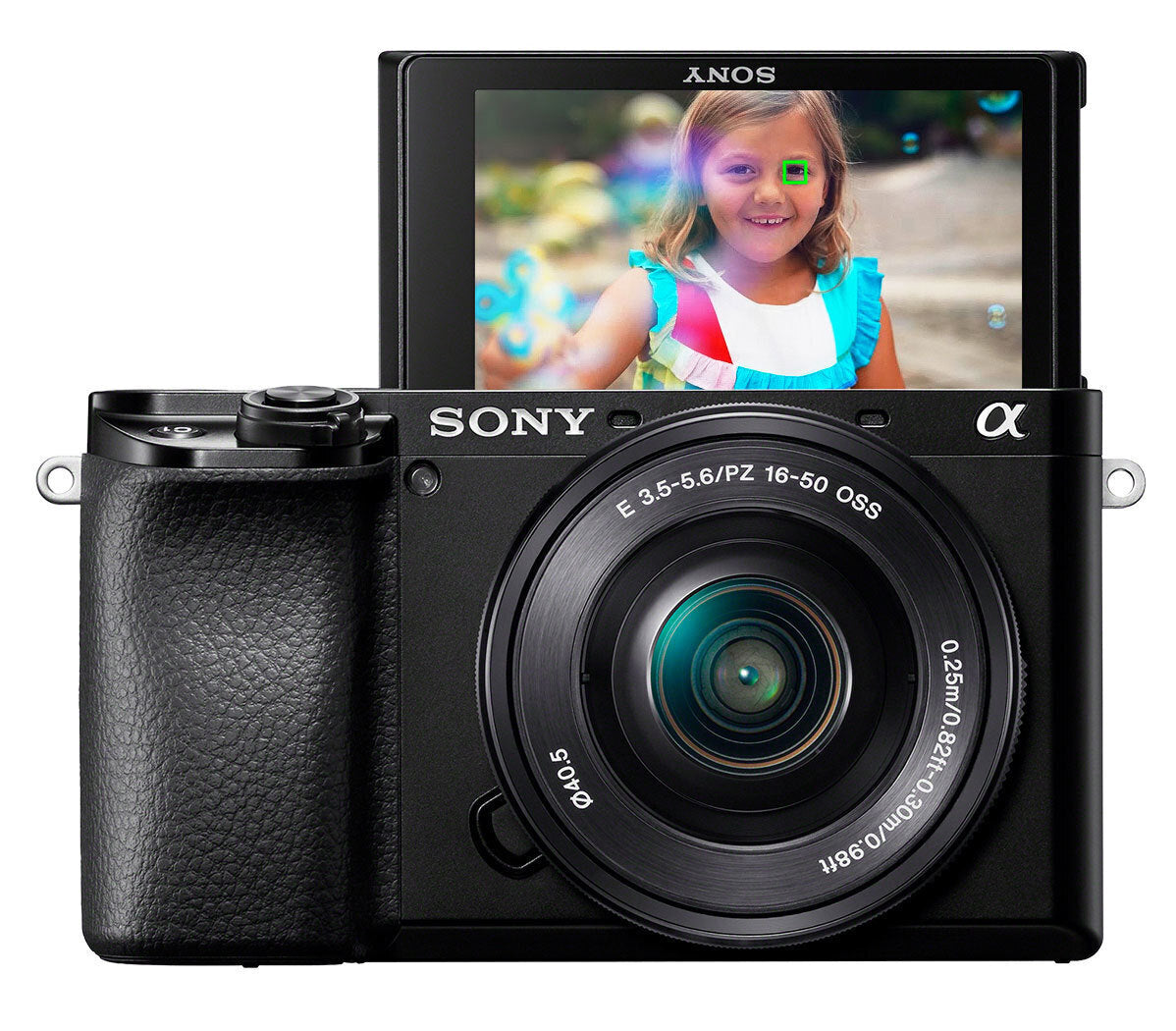 Sony Alpha a6100 APS-C Mirrorless Interchangeable-Lens Camera with 16-50mm Lens (Black) Bundle
