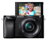 Sony Alpha a6100 APS-C Mirrorless Interchangeable-Lens Camera with 16-50mm Lens (Black) Bundle