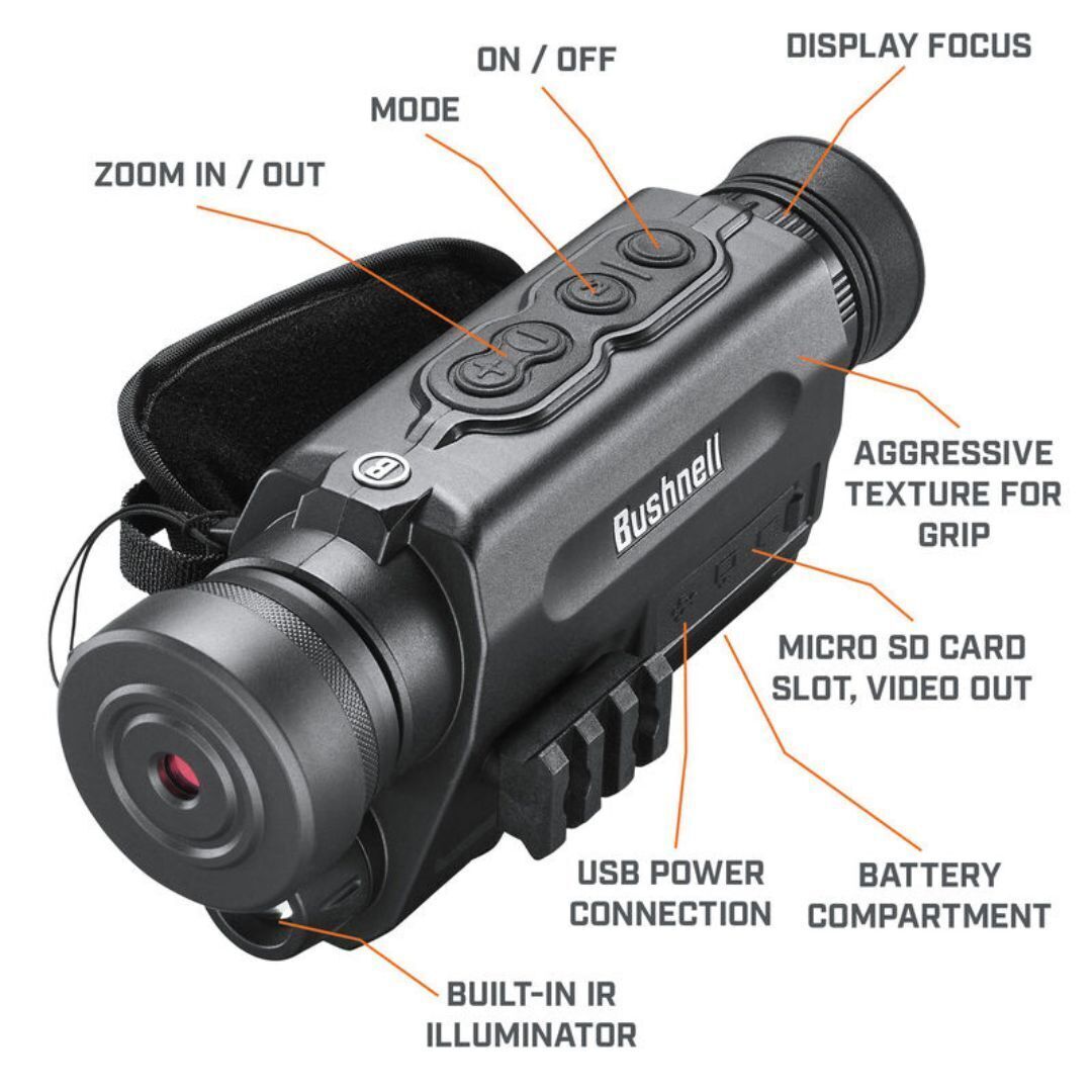 Bushnell Equinox X650 5x32mm Digital Night Vision with Illuminator and Built-In Tripod Mount
