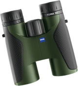 Zeiss Terra ED 8x42 Waterproof Binoculars with Anti-Reflective Coating (Black/Gray) Bundle