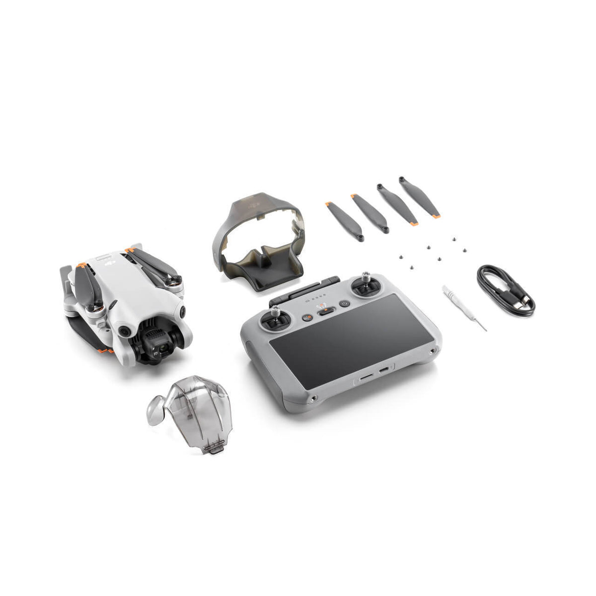 DJI Mini 4 Pro Drone with 360-Degree Active Track, 20km FHD Video Transmission, and RC 2 Controller