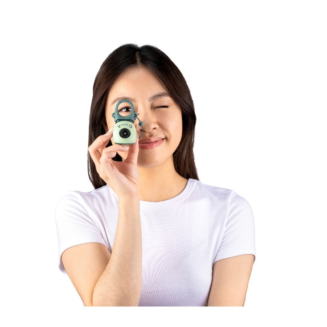 Fujifilm INSTAX GREEN PAL LINK 2 Bundle with Digital Camera and Smartphone Printer