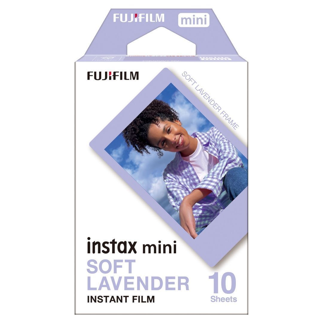 Fujifilm Instax Green Pal Link 2 Camera and Printer Bundle with Soft Lavender Film and Film Kit