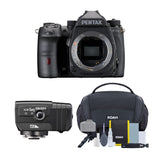 Pentax K-3 Mark III Monochrome Camera Body (Black) with Pentax O-GPS2 GPS Unit Bundle