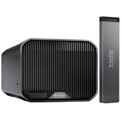SanDisk Professional 12TB G-RAID Mirror 2-Bay RAID Array with PRO-BLADE SSD Mag 1TB