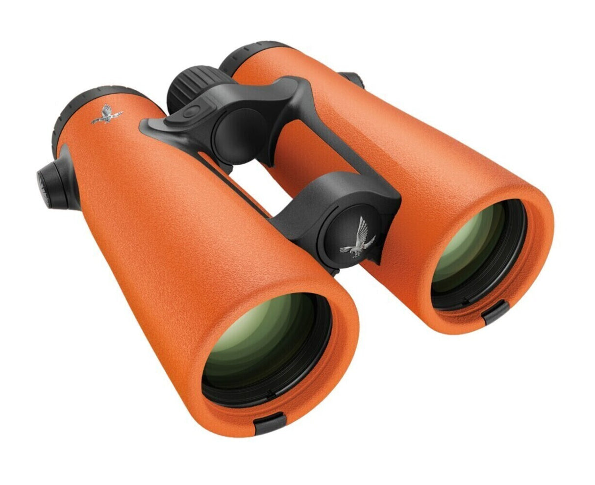 SWAROVSKI OPTIK EL Range 10x42 Orange Binocular with Forehead Rest for EL Range Binoculars Bundle