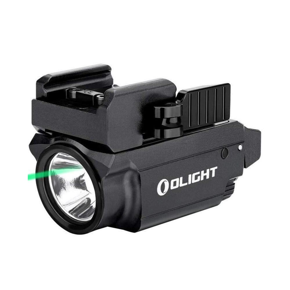 Olight Baldr Mini Rechargeable LED Pistol Light with Green Laser