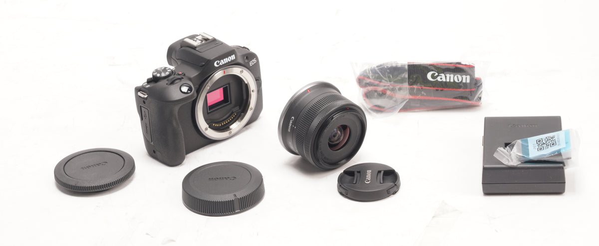 Canon EOS R100 Mirrorless Camera with 18-45mm Lens
