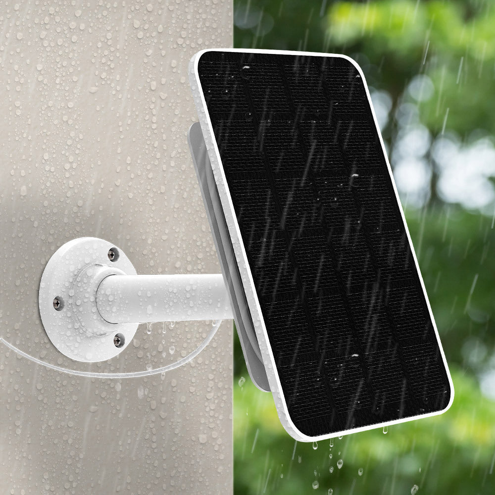 Lorex Solar Panel for Battery-Operated Cameras with 360-Degree Adjustable Wall Mount Bracket