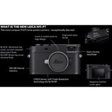 Leica M11-P Camera with 60MP BSI CMOS Sensor with Triple Resolution Technology (Black)