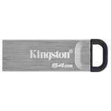 Kingston 64GB DataTraveler Kyson USB 3.2 Gen 1 200MB/s Read Metal Flash Drive (5-pack)