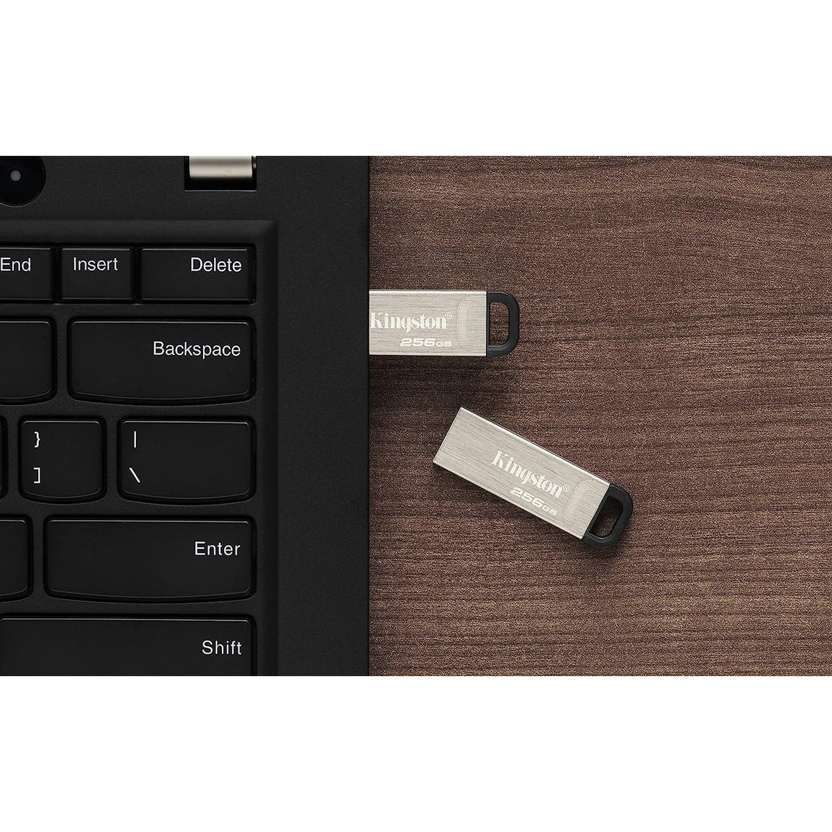 Kingston 64GB DataTraveler Kyson USB 3.2 Gen 1 200MB/s Read Metal Flash Drive (5-pack)