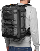 Lowepro Pro Trekker BP 350 AW II Professional Camera Backpack for Safe Outdoor Photography (Gray)