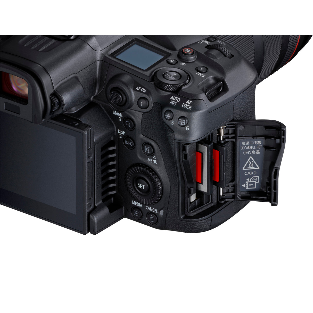 Canon EOS R5 C Body, Full-Frame, Hybrid, Mirrorless Digital Cinema Camera with 3.2-Inch LCD Screen