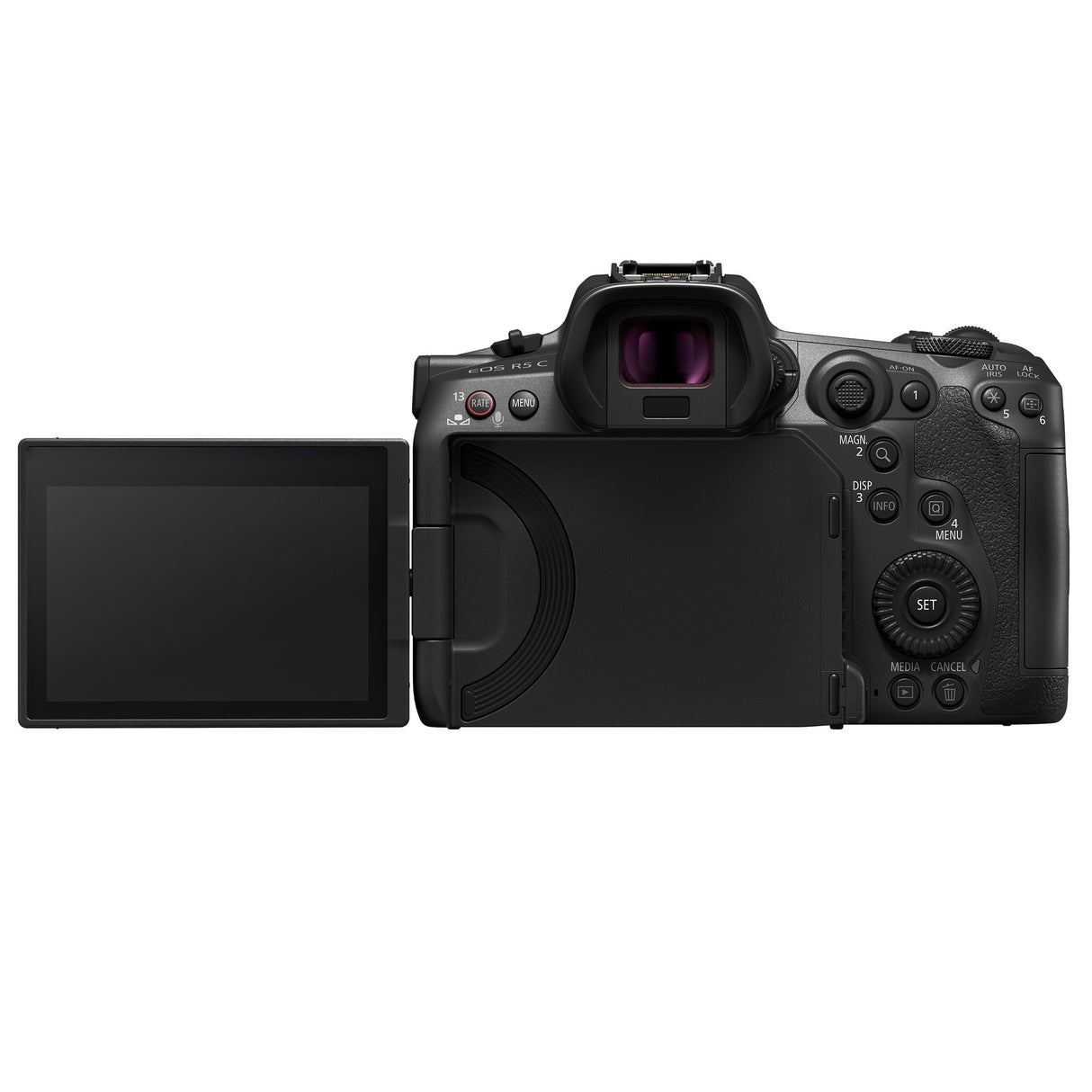 Canon EOS R5 C Body, Full-Frame, Hybrid, Mirrorless Digital Cinema Camera with 3.2-Inch LCD Screen