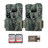 Browning 2PK Pro Scout Max Extreme HD Cellular Trail Camera with 32GB SD Memory, and Card Reader
