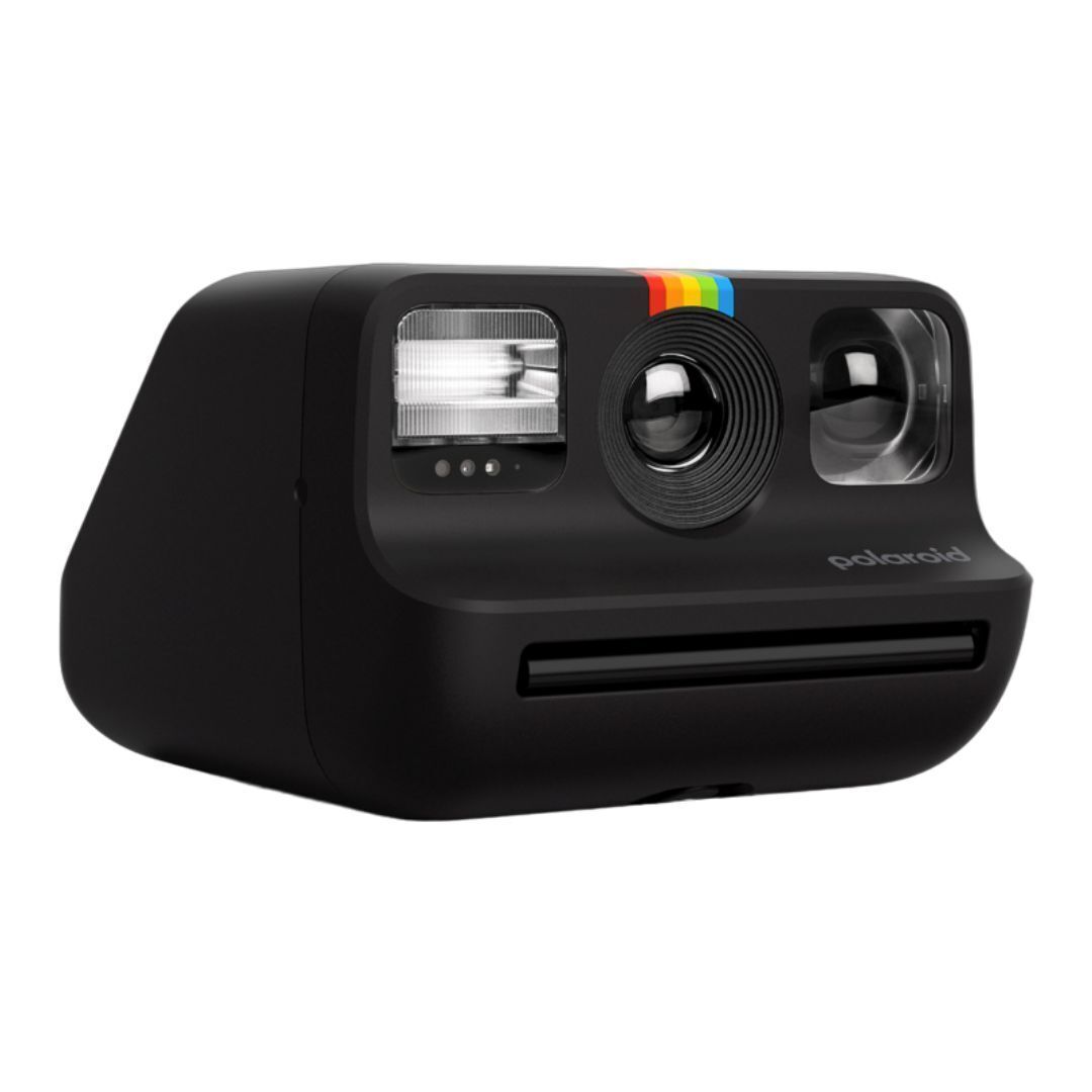 Polaroid Go Generation 2 Instant Camera with Selfie Mirror, Self-Timer, and Double Exposure (Black)