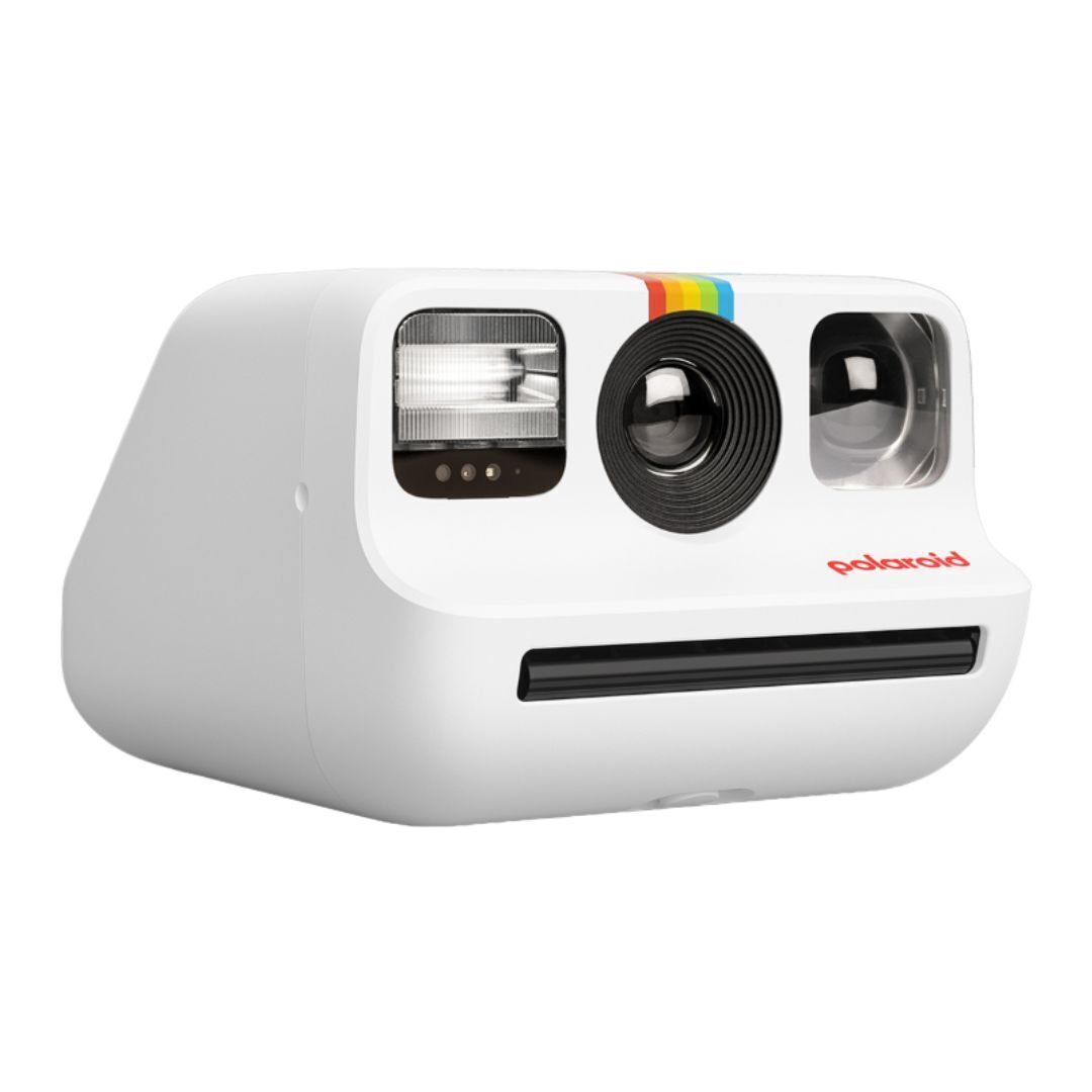 Polaroid Go Generation 2 Instant Camera with Selfie Mirror, Self-Timer, and Double Exposure (White)