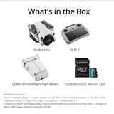 DJI  Mini 4 Pro (DJI RC 2 Controller) Drone with 128GB SD Card - Lightweight with 4K HDR Video
