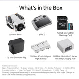 DJI Mini 4 Pro Fly More Combo (DJI RC 2) Drone with 128GB Card- Lightweight Mini Drone, 4K HDR Video
