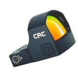 C-MORE CRC Compact Red Dot Parallax-Free Sight with Beam-Splitter Glass Lens, Black (6 MOA)
