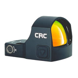 C-MORE CRC Compact Red Dot Parallax-Free Sight with Beam-Splitter Glass Lens, Black (6 MOA)