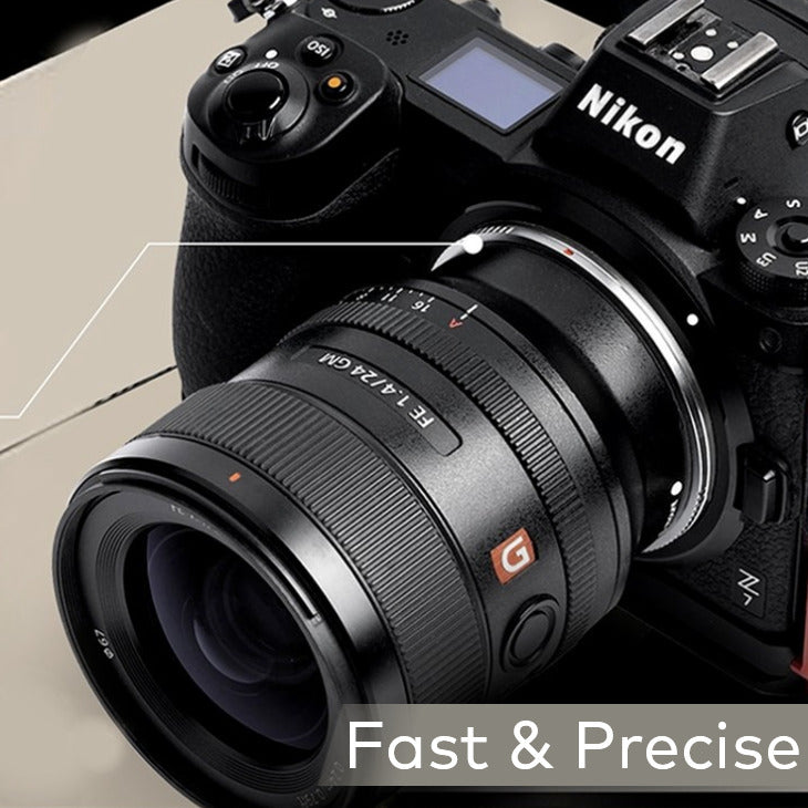 Megadap ETZ21 Pro Sony E-Mount Lens to Nikon Z-Mount Autofocus Adapter