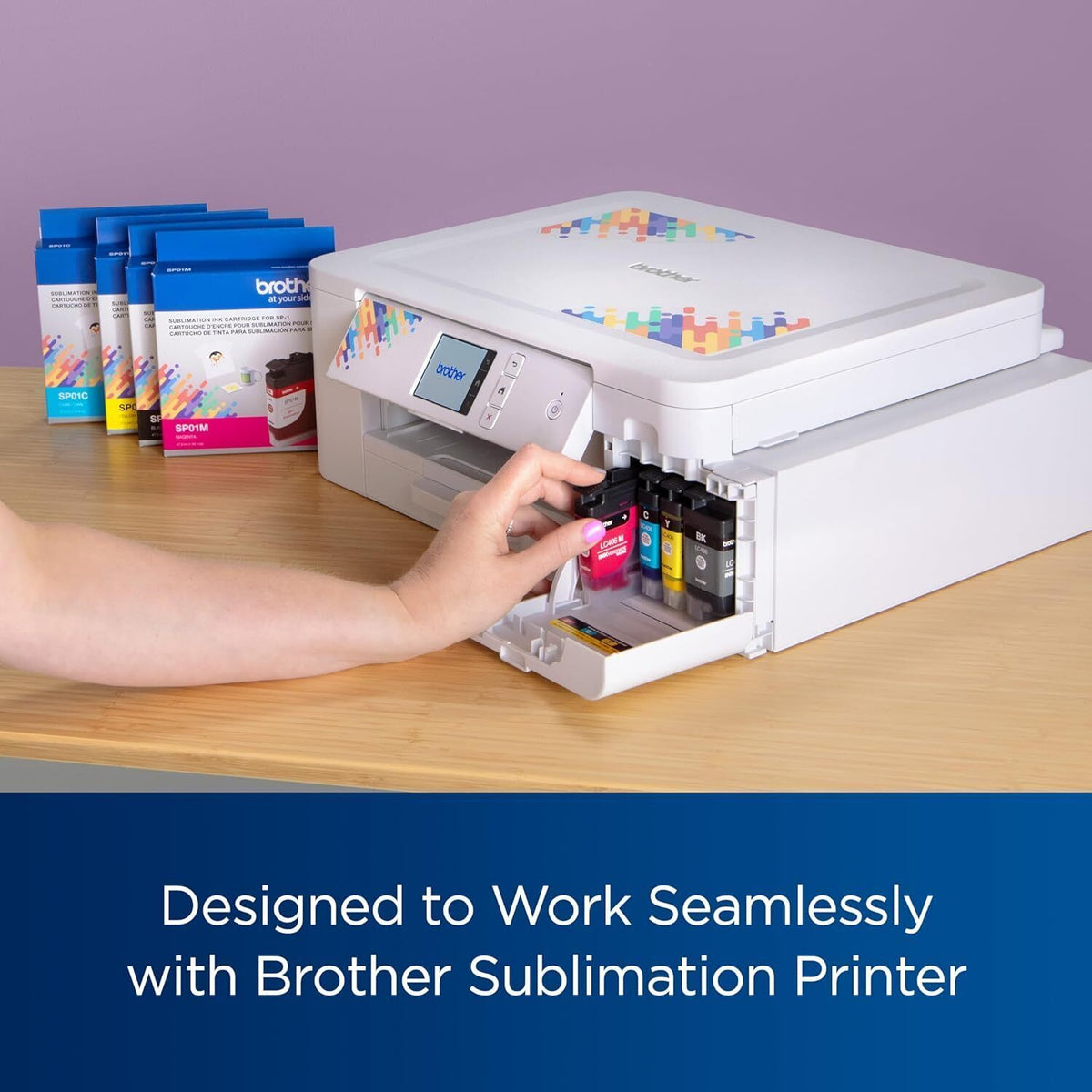 Brother Genuine Sublimation Ink Cartridge Yellow (SP01YS)