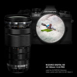 OM SYSTEM M.Zuiko Digital ED 40 to 150mm F/2.8 PRO Weatherproof Lens with Dual VCM Autofocus