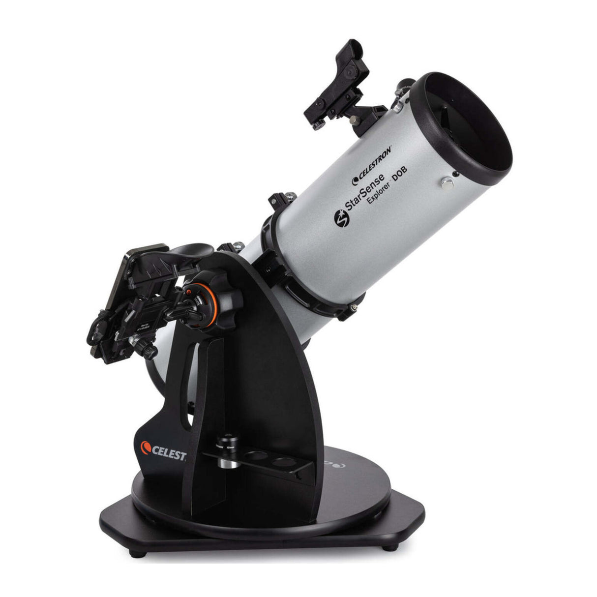 Celestron Starsense Explorer 130mm Tabletop Dobsonian Telescope and Metal Tripod