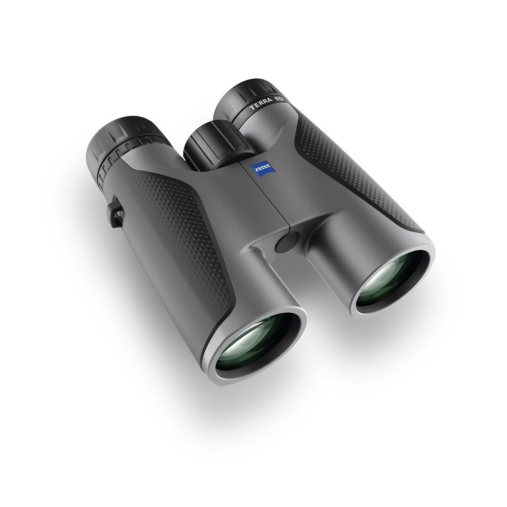 ZEISS 8x42 Terra ED Binoculars (Gray) - Compact and Lightweight Design with Cleaning Kit