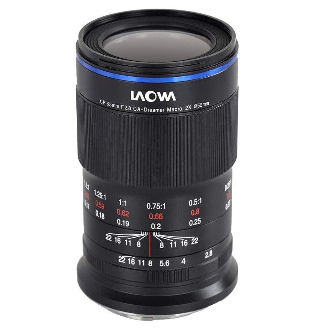 Laowa 65mm F/2.8 2X Ultra Macro APO Manual Lens with 2 to 1 Maximum Magnification (Canon EF-M)