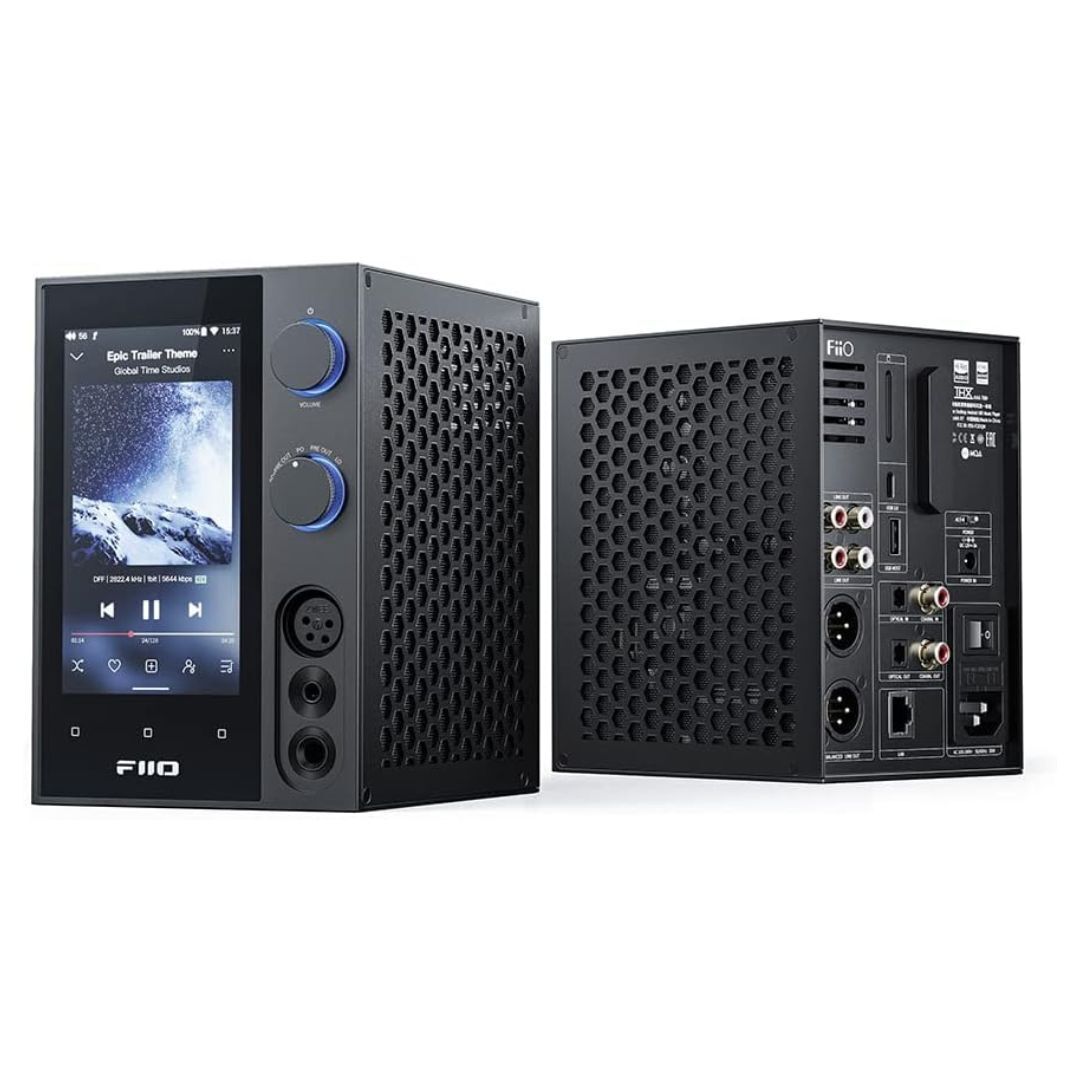 FiiO R7 Snapdragon 660, Android 10, HiFi Streaming Music Player with Bluetooth and Dual USB (Black)