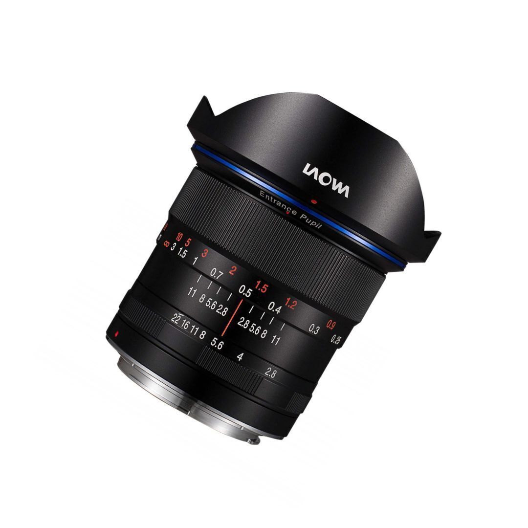Laowa 12 mm f/2.8 Zero-D Lens with Ultra-Wide Angle View and 0.2x Macro Power for Canon RF (Black)