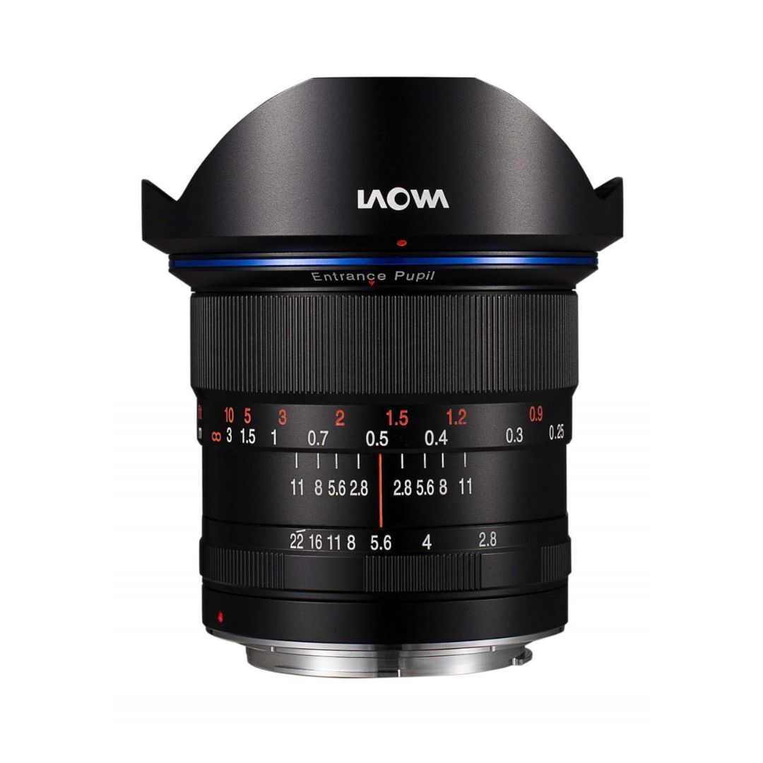 Laowa 12 mm f/2.8 Zero-D Lens with Ultra-Wide Angle View and 0.2x Macro Power for Canon RF (Black)