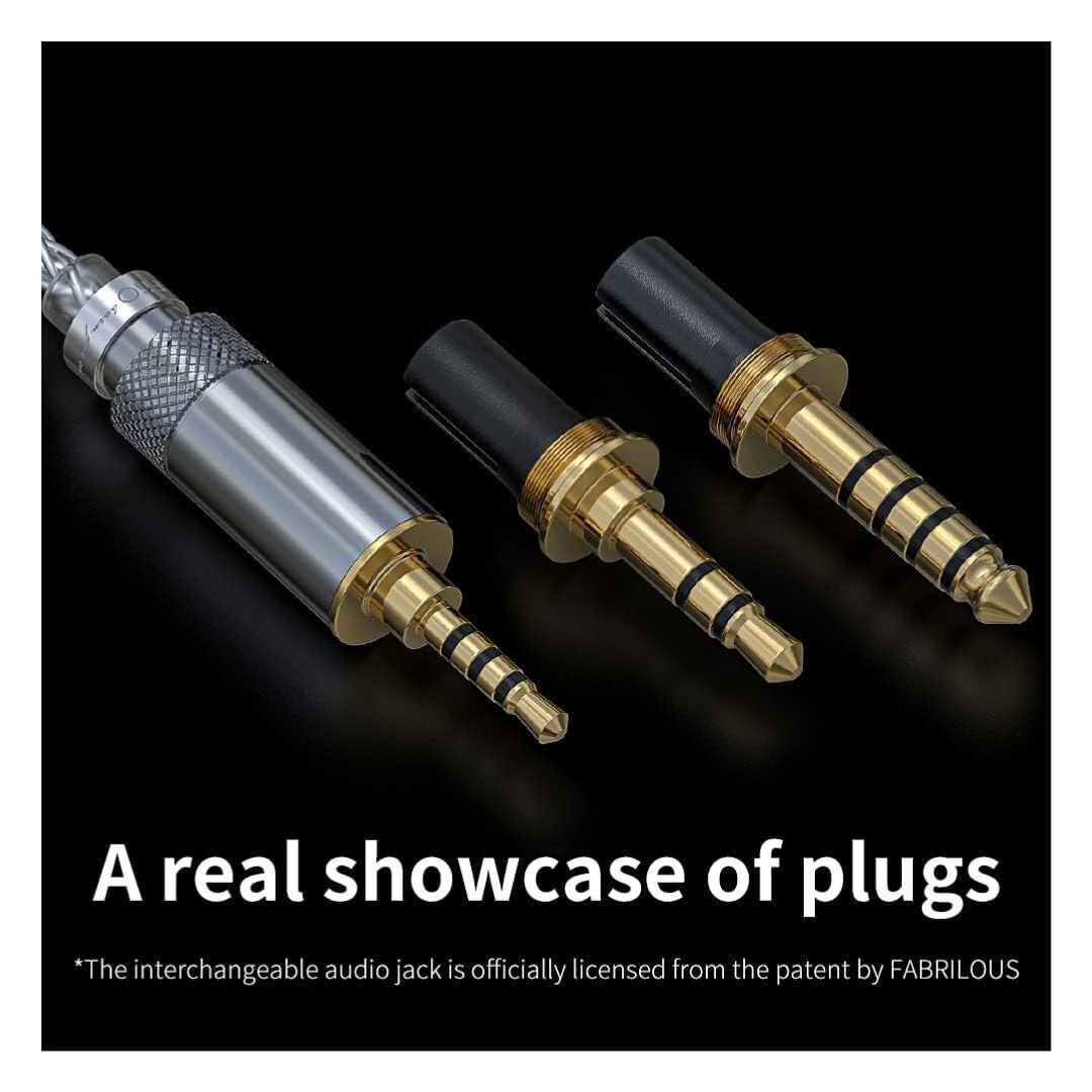 FiiO FIIOFH5SBLK Hybrid Balanced Armature In-Ear Monitor Earphones 4 Drivers