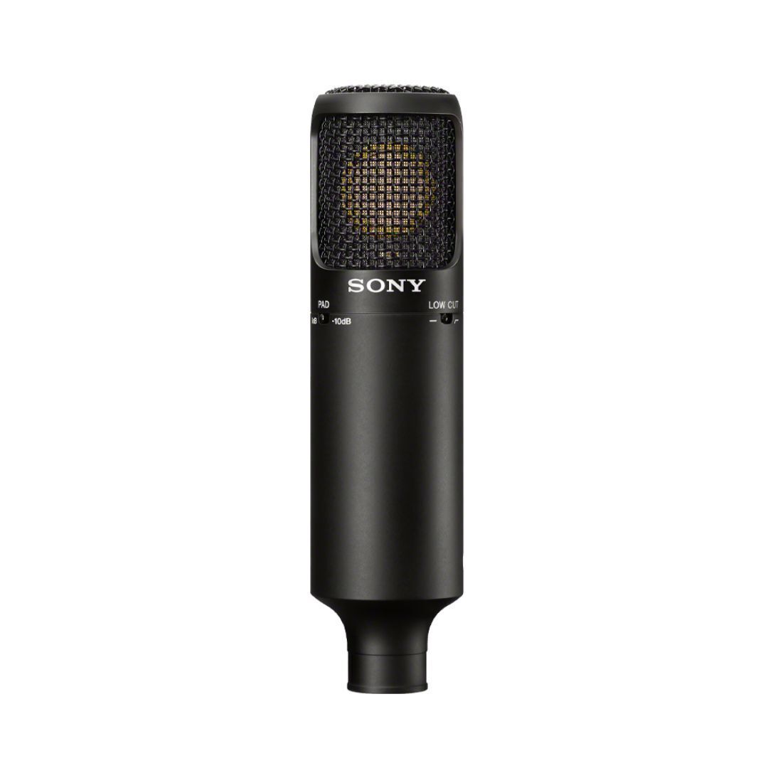 Sony Media C-80 Unidirectional Studio Condenser Microphone with Advanced Capsule Technology