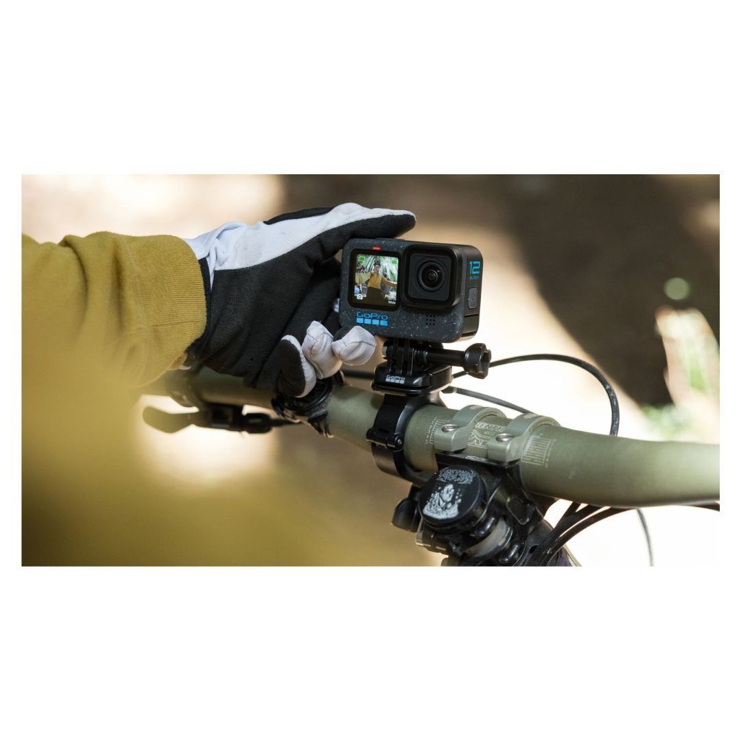 GoPro HERO12 Black Camera with 5.3k Image Quality, 4k Video Resolution, and 8x Slo-Mo