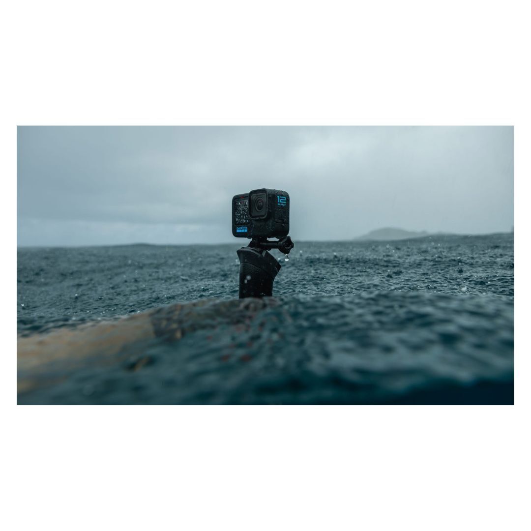 GoPro HERO12 Black Camera with 5.3k Image Quality, 4k Video Resolution, and 8x Slo-Mo