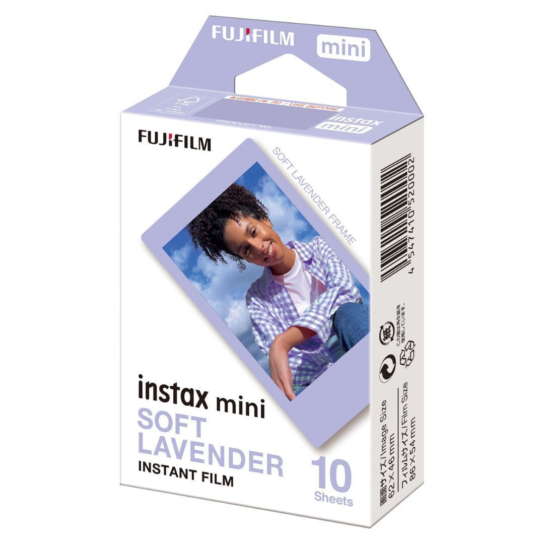 Fujifilm Instax Green Pal Link 2 Camera and Printer Bundle with 6 Soft Lavender Film and Film Kit