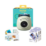 Fujifilm Instax Green Pal Link 2 Camera and Printer Bundle with 3 Soft Lavender Film and Film Kit