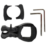 Tactacam Clamp Mount Fully Adjustable Mount for Tactacam 6.0 Action Camera and 5.0 (Black)