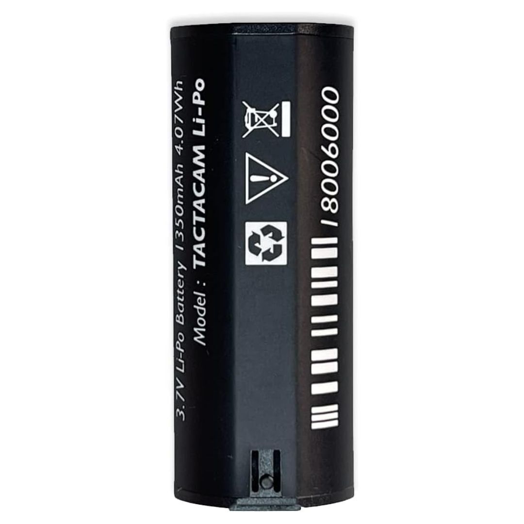 Tactacam Replacement Battery for Tactacam 5.0, 4.0 and Solo Cameras for Long Filming Sessions