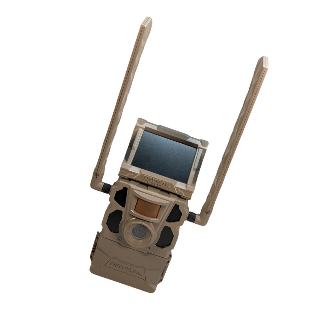 Tactacam REVEAL SK No-Glow IR and Dual Antennas Hunt Camera with Integrated Solar Panel