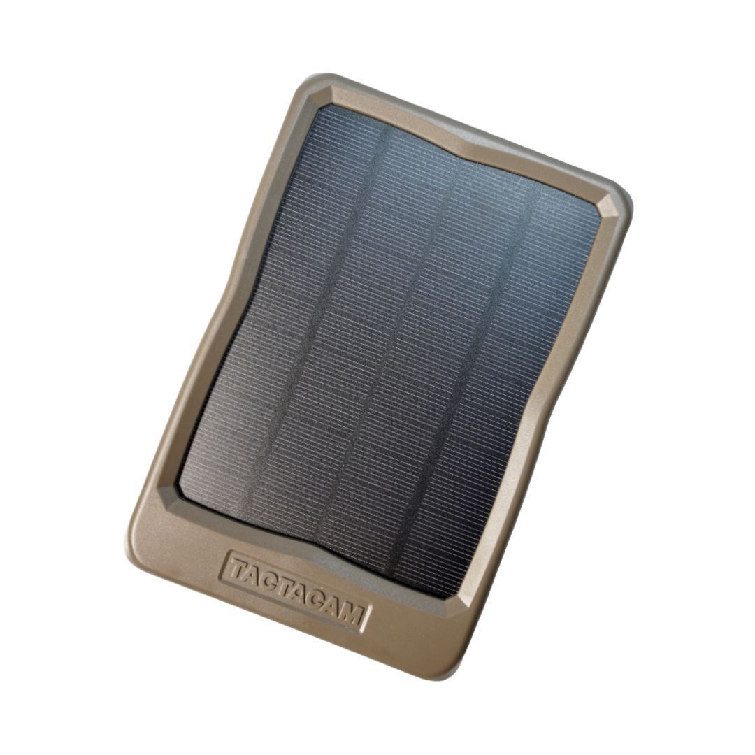 Tactacam 12V External Solar Panel with Integrated Rechargeable Lithium System