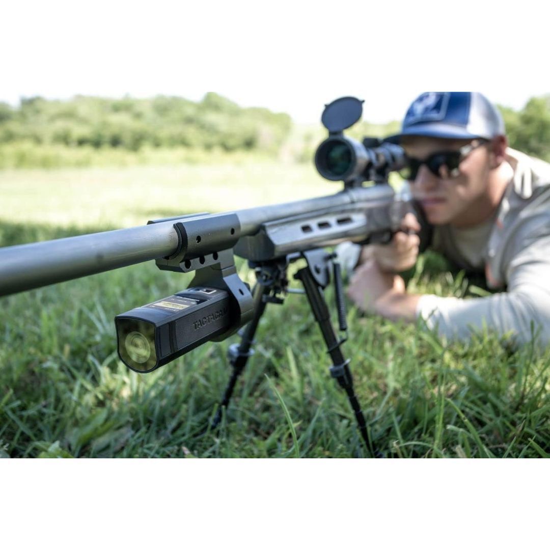 Tactacam 6.0 Action Camera with 4k 60 FPS, 8X Zoom, Waterproof Design, and One Touch Operation