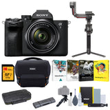 Sony a7 IV Mirrorless Camera with 28-70mm Lens and DJI RS 4 Gimbal Stabilizer