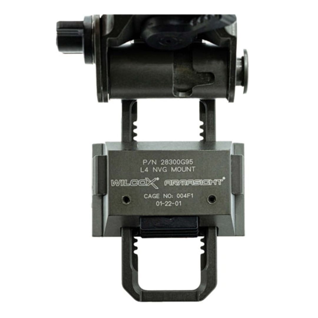 Armasight G95 Low-Profile NVG Mount, Manufactured by Wilcox Industries (Armasight Gray)