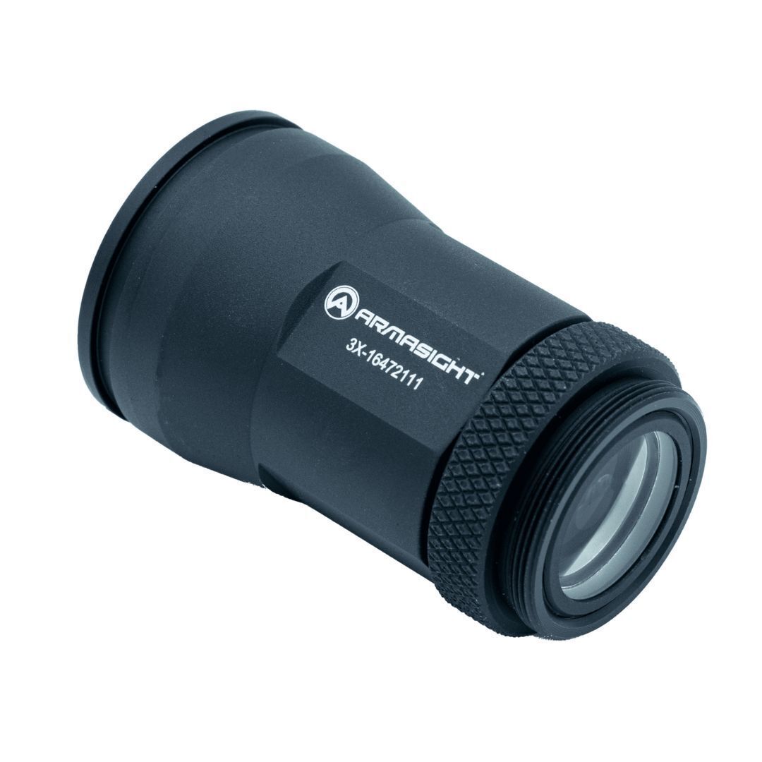 Armasight 3X Lens for PVS-14 with Waterproof Design and Long-Range Observation (Black)